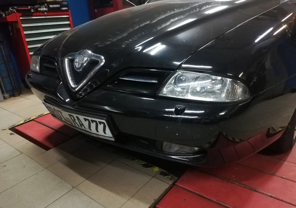Alfa Romeo 166 cena 6000 przebieg: 275000, rok produkcji 2001 z Tczew małe 277